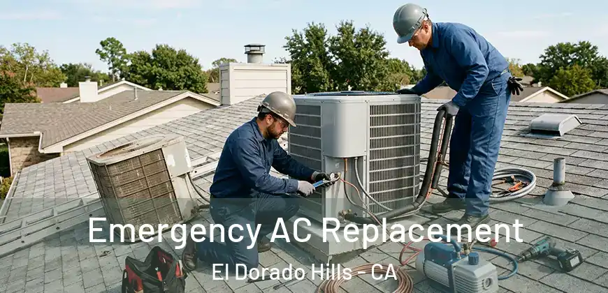  Emergency AC Replacement El Dorado Hills - CA