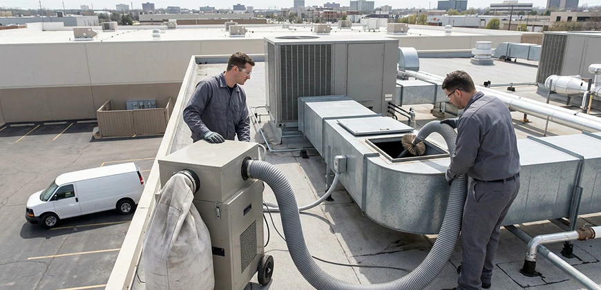 Commercial and Industrial Duct Cleaning in El Dorado Hills